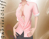 Sexy Pink Open Shirt