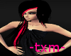 -txm- black and pink emo