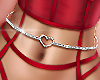 San Valentin Belly Chain
