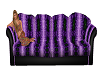 Relaxed Purple Couch