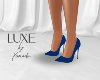LUXE Pump Blue Sapphire