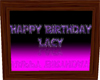 Lacy Birthday Sign