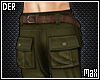 [MM]Pocket:Green Pants:S