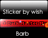 Vip Sticker Dark Master
