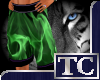 ~TC~ Green Flame Shorts
