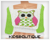 -Child Owl Sweater