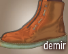 [D] Casual orange boots