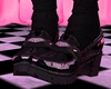 School Girl Shoes Bloody