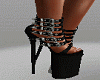 Steel Black Heels