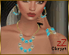 cK Set Jewelry Turquoise