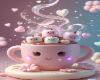 Hot cocoa background