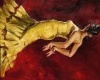 Yellow Flamenco Dancer