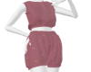 faeful pinstripe shorts