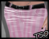 TSO~ Pink Striped Jeans