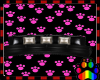 [R] Black/Silver Sofa