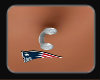 Patriots Logo Piercing