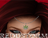 Weed forehead jewelry 3