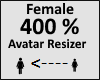 Avatar scaler 400% Femal