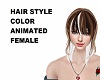 HAIR STYLE COLOR ANIM F