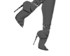 *VERS@CE Black/GoldHeels