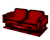 (1M) Red 2seater sofa