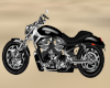 Black Harley Davidson