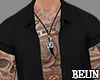Open Shirt Black