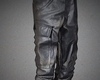 Miri Black Leather Cargo