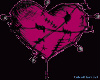 Emo Heart Sticker