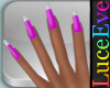 V1 Purple Chispia Nails