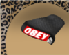 Black Obey Beanie