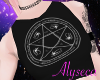 Aly! Cropped Pentagram
