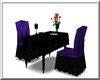 purp/blk lovers table