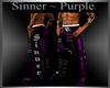 Sinner PVC Purple