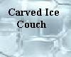 Carved Ice Couch