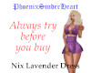 Nix Lavender Dress