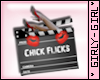 Chick Flicks Sticker