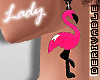 DY*Earrings Flamingo