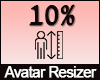 Avatar Scaler 10%