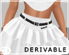 DRV Belt Pleat Skirt
