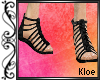 [Kloe] Black Sandals