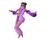 Belly Dancer Purple