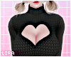Black Heart Sweater