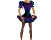 Purple Garter Dress