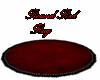 Round Red Rug