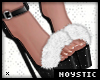 N: Black Christmas Heels