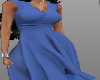 Chiffon Blue Dress