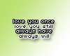 [Dis]: Love You Still