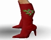 FF~ Red Holly Boots