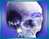 *AA* Lilac Skull Earring